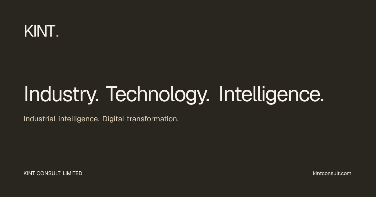 Industrial Intelligence & Digital Transformation | KINT Consult